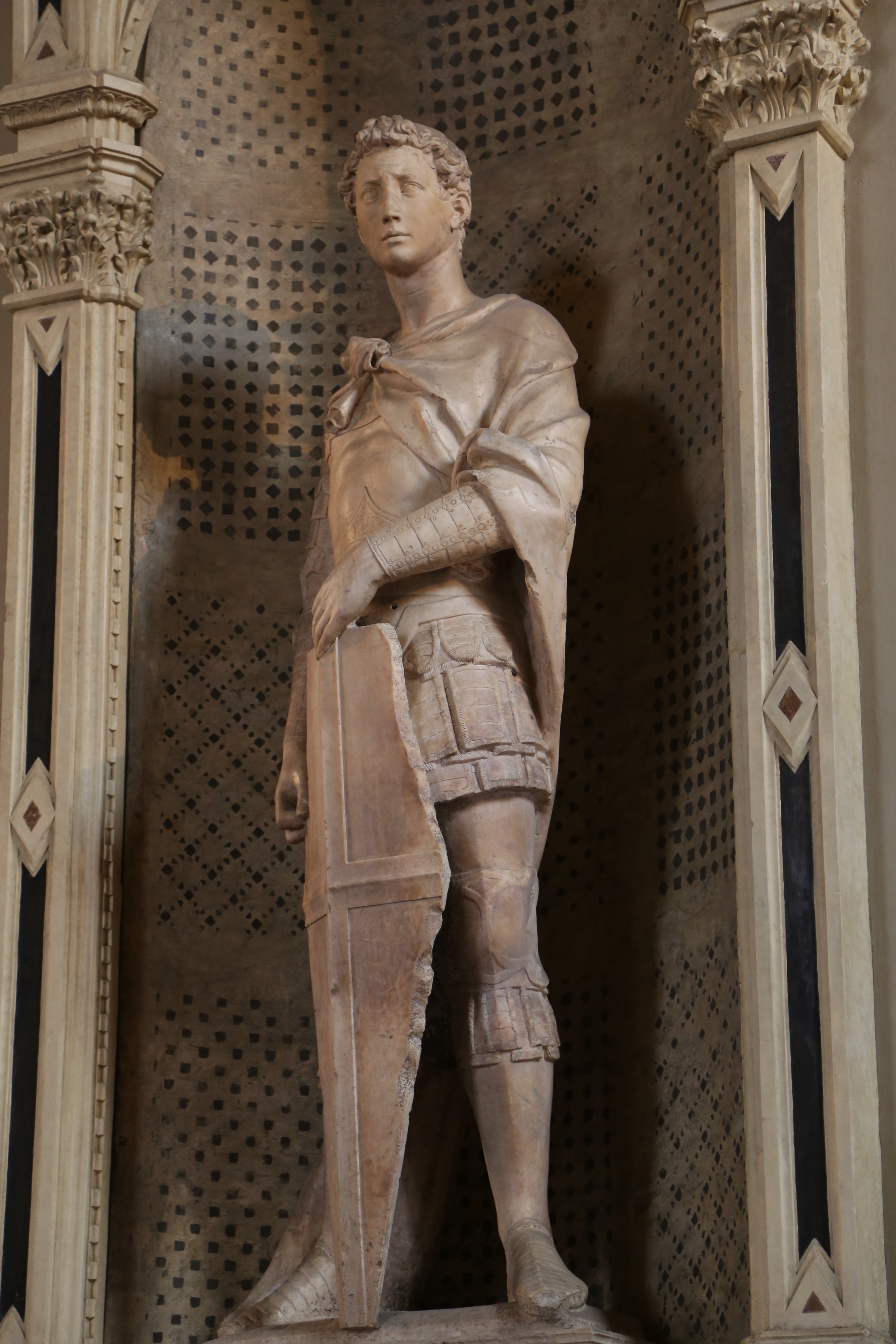 Image of Saint George wearing legendary armor