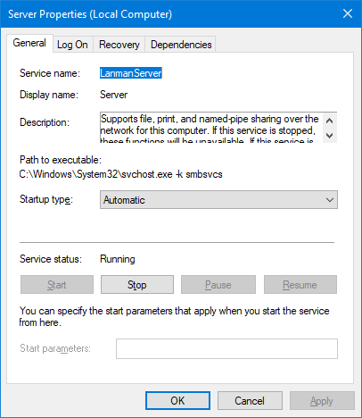 Server (LanmanServer): The LanmanServer service enables file and printer sharing on a local network.
Security Accounts Manager (SAM): SAM manages user accounts and security policies on a Windows system.