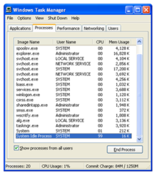 A computer task manager screen