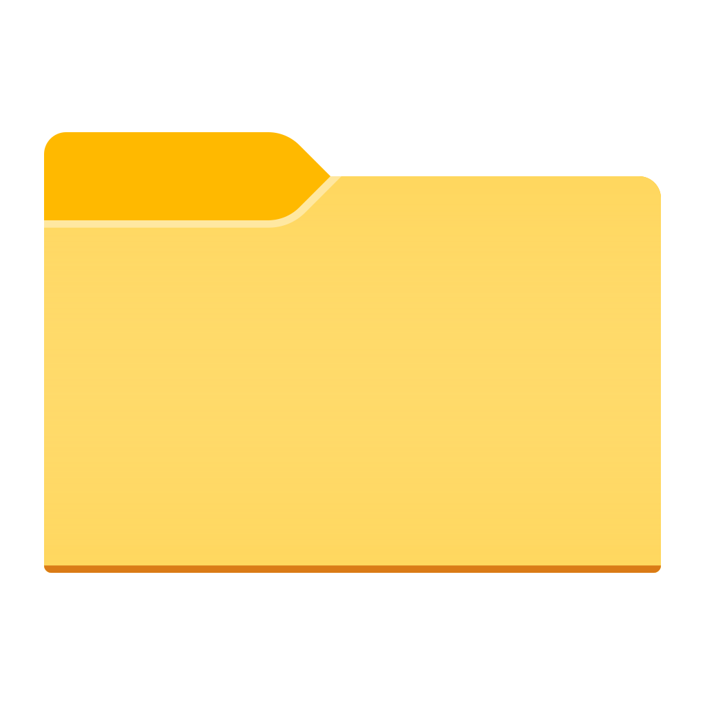 A file folder with an update symbol.