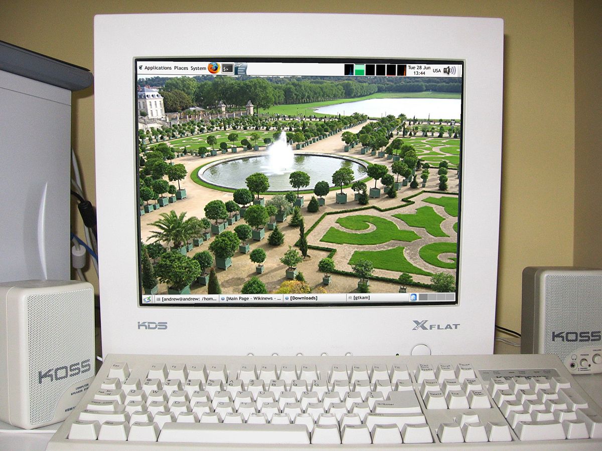 A picture of a computer desktop screen.