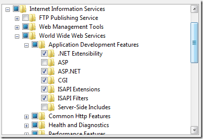 A screenshot of the aspnet_regiis.exe tool interface.