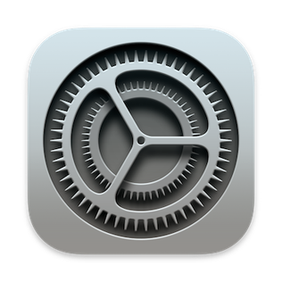 A system settings icon.