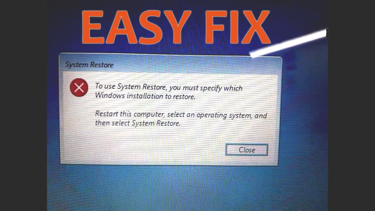 Access the System Restore feature in your operating system.
Select a restore point dated before the occurrence of Quickman.exe errors.