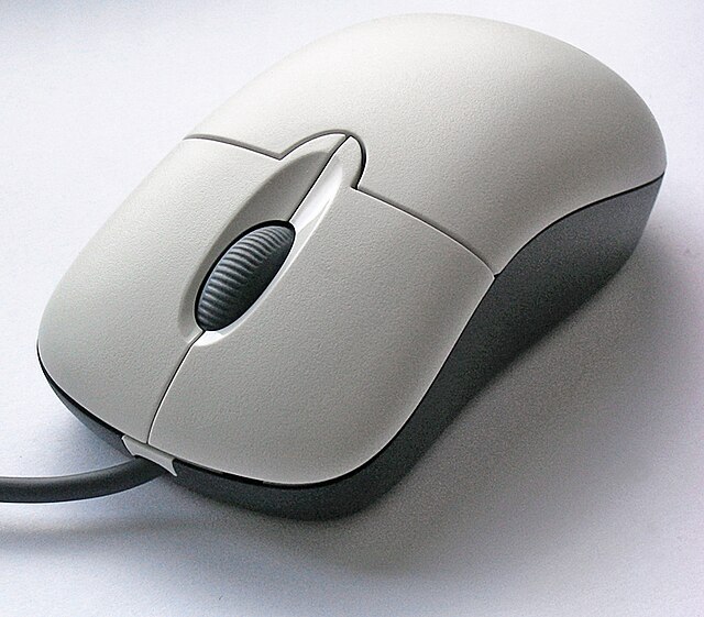 An image of a computer mouse clicking rapidly.