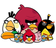 Angry Birds task manager window