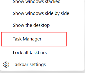 Check for Malware
Open Task Manager by pressing Ctrl+Shift+Esc.