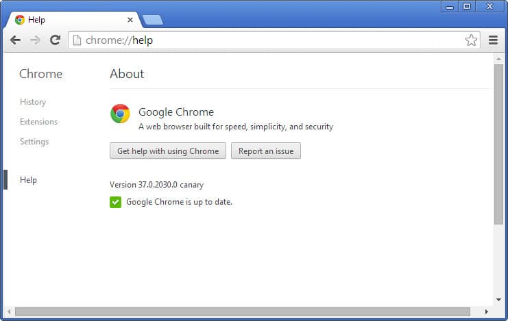 Check for Updates
Open Google Chrome browser.