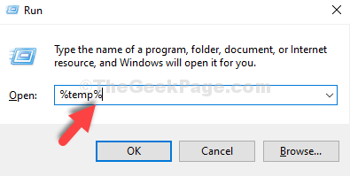 Clear out temporary files and folders on your computer
Open the "Run" dialog by pressing Win+R