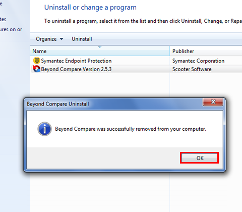 Click on it and select "Uninstall".
Follow the on-screen instructions to uninstall the software/application.