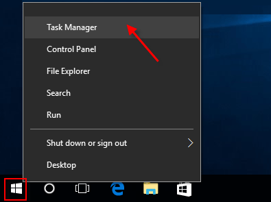 Click on the End Task button to stop the cmd.exe process.
Open the File Explorer by pressing Win+E.