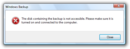 Computer with an error message icon.