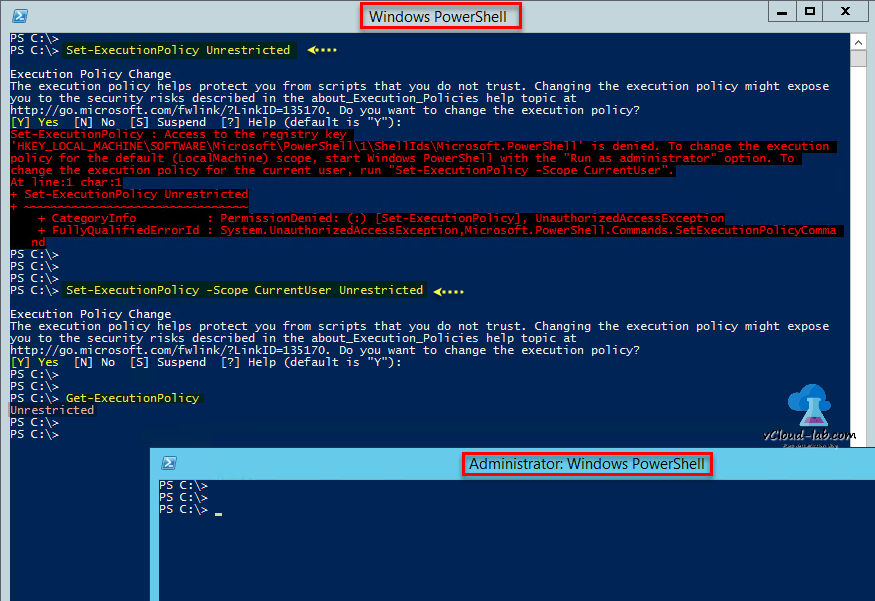 Conflicting Software or Antivirus Interference: Other software or antivirus programs may interfere with the PowerShell installation process, leading to errors.
Restricted Execution Policy: If the PowerShell execution policy is set to a restricted mode, it can prevent the silent installation from completing successfully.