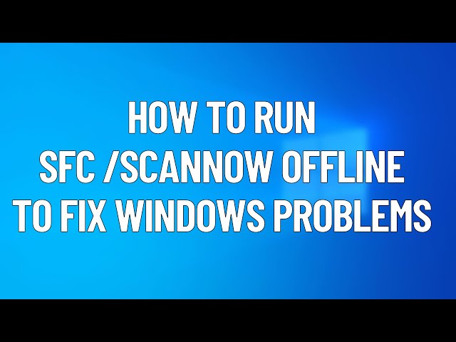 Disabling GPU Acceleration - Instructions on disabling GPU acceleration to troubleshoot textinputhost.exe issues.
Running System File Checker (SFC) - Guide on using SFC to scan and repair corrupted system files.
