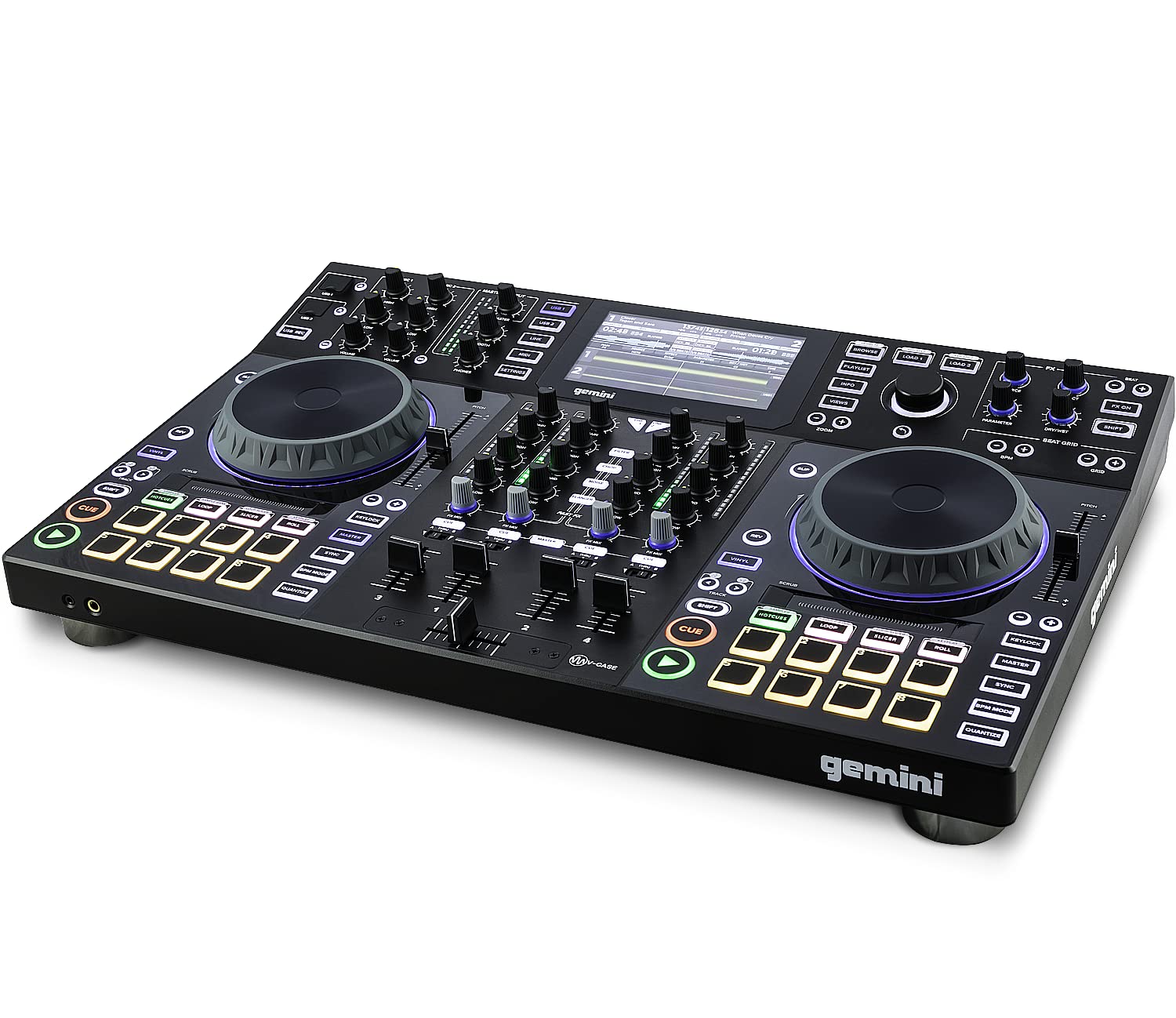 DJ equipment or DJ mixer