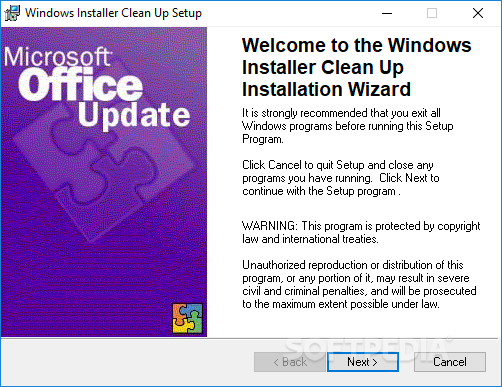 Download and install the Windows Installer Cleanup Utility from Microsoft's official website.
Run the utility and select the option to remove any remnants of previous installations.