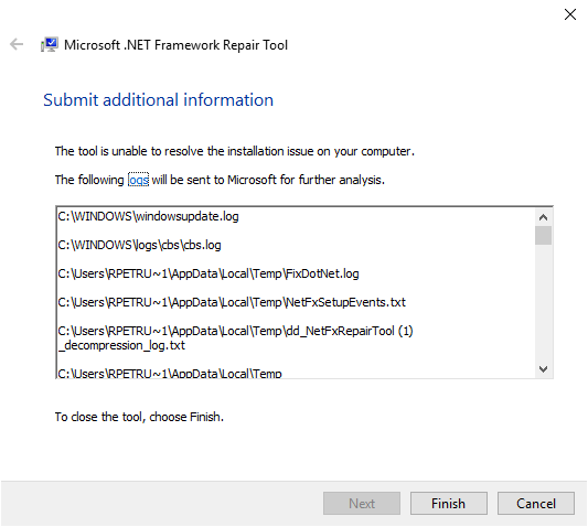 Download button with a crossed-out dotnetfx40_full_x86_x64.exe file