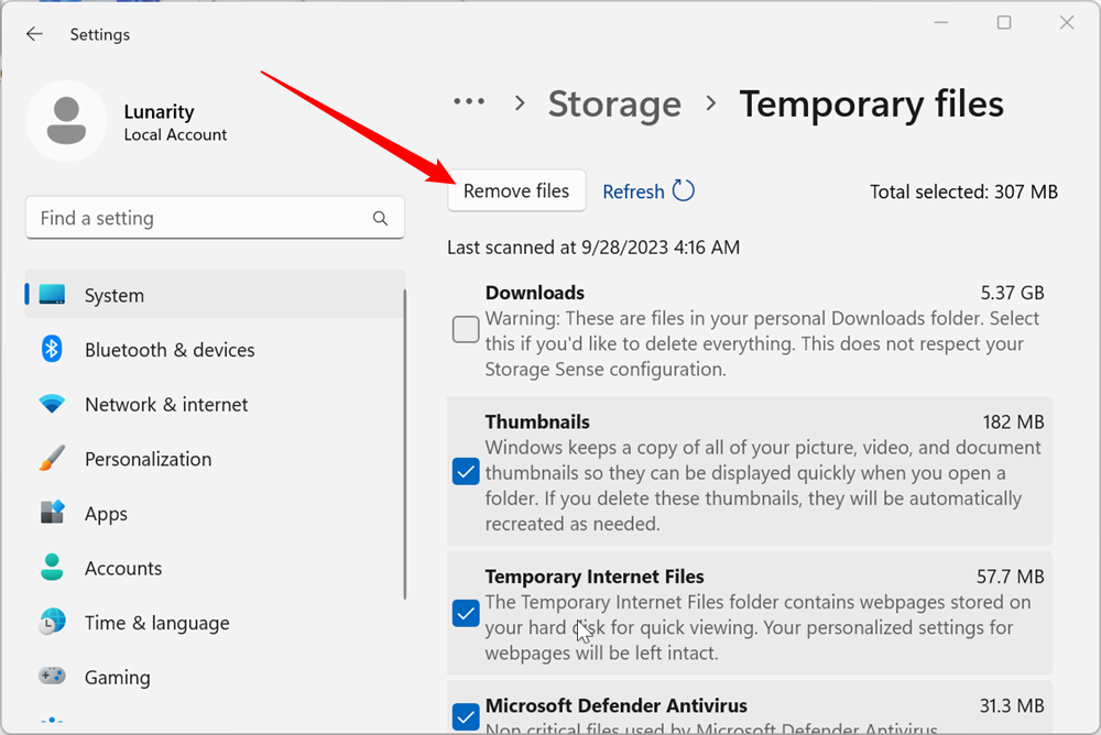 Ensure that "Cache" or "Temporary files" option is selected
Click on "Clear" or "Delete" to remove the cache