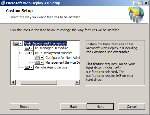 Error message with deploy-application.exe icon