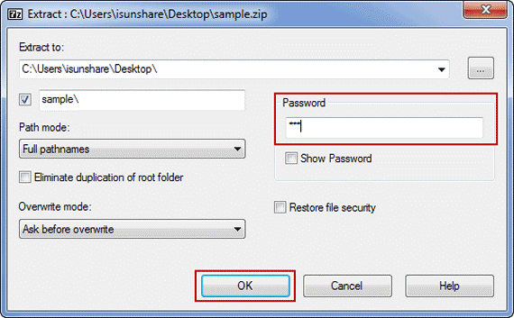 Extraction Errors
Password-Protected Zip Exe Files