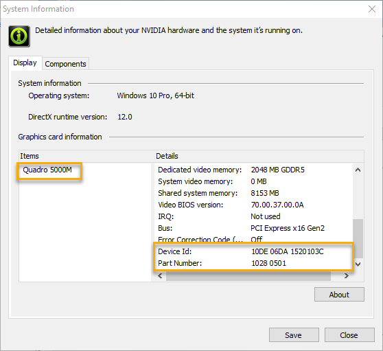 Go to the NVIDIA website
Select "Drivers" and enter your graphics card information