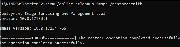 If any issues are found, run the command dism /online /cleanup-image /restorehealth to repair them.
If the issue persists, consider reinstalling Windows Defender using the Windows Security app or using PowerShell/CMD with the appropriate commands.
