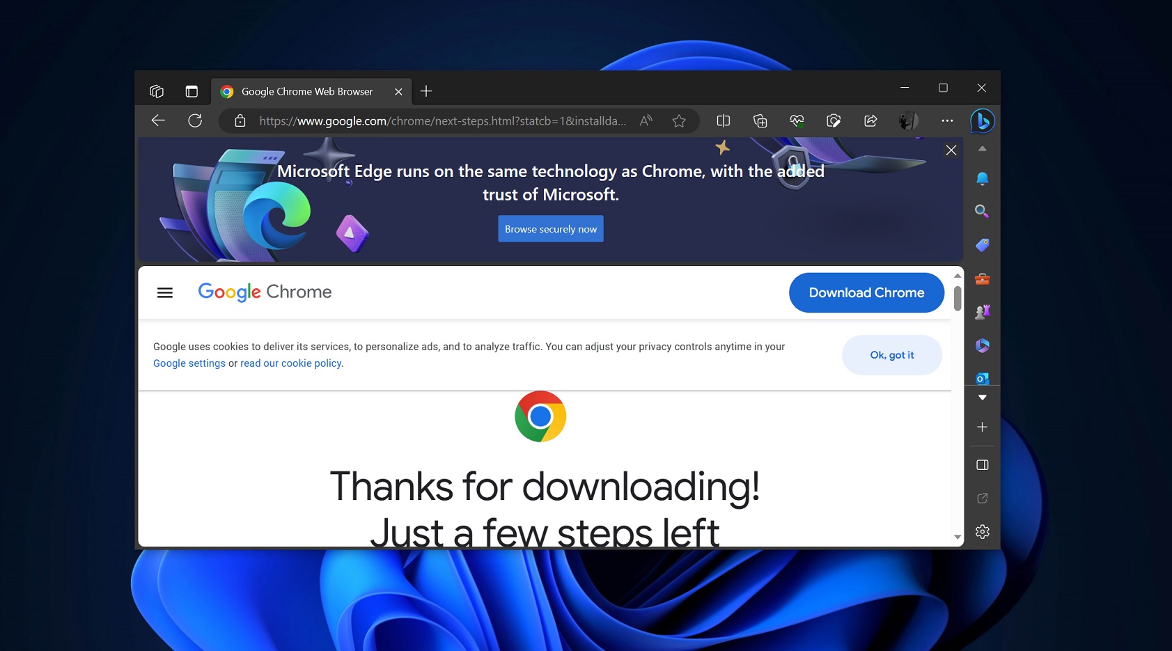 If the issue persists, try using a different web browser to download the Knuckles EXE coloring pages.
Install a different browser such as Google Chrome, Mozilla Firefox, or Microsoft Edge.