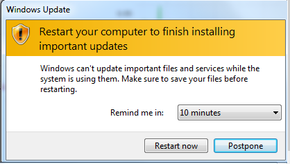 If updates are found, click on Install now to install them.
Restart your computer after the updates are installed.