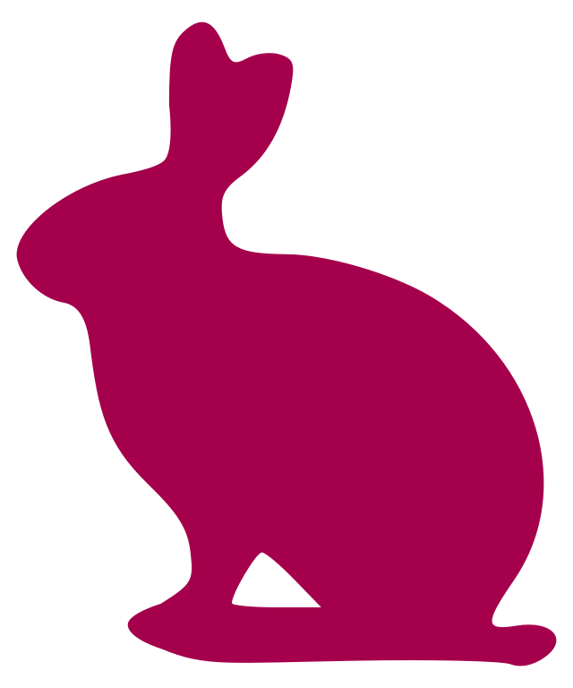 Image of a rabbit-shaped software icon