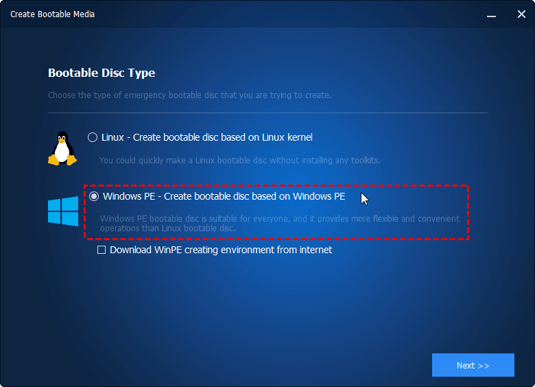 Insert the Windows installation media and boot from it.
Select "Repair your computer" option.