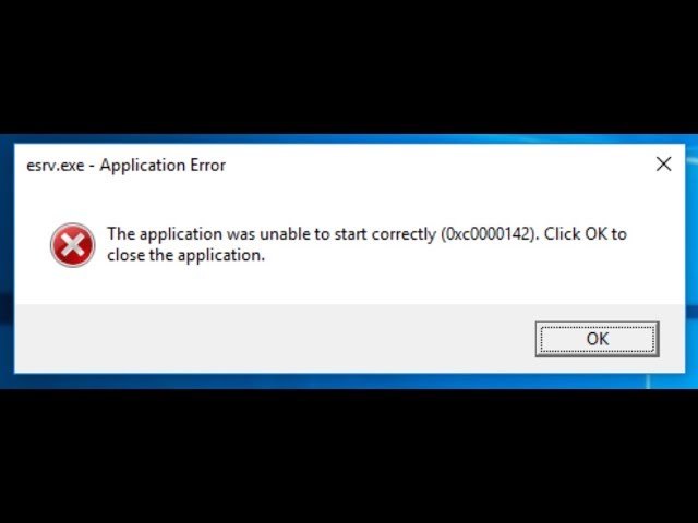 Locate the esrv.exe process
Right-click on esrv.exe and select End Task