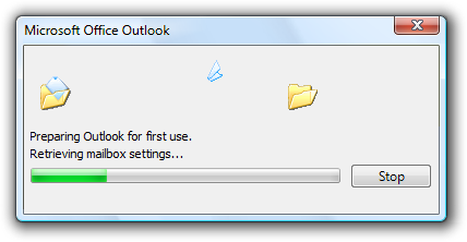Microsoft Office download progress bar