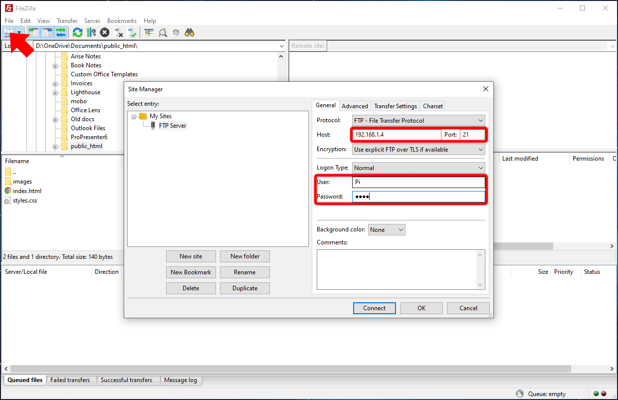 Navigate to the directory where ftp.exe is located.
Select ftp.exe and press Delete.