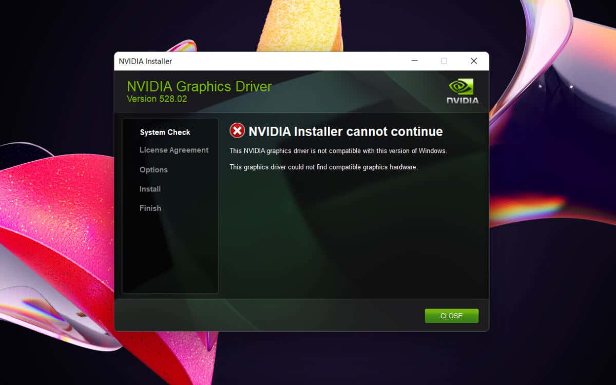 Once downloaded, run the driver installer and follow the on-screen instructions to update the drivers.
After the installation is complete, restart your computer and check if the error is resolved.
