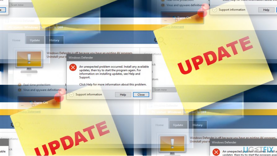 Open a reliable antivirus software on your computer
Update the antivirus software to ensure it has the latest virus definitions