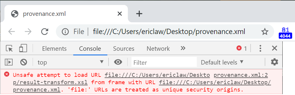 Open a web browser.
Enter the URL of the hosted executable file or navigate to the webpage where it is embedded.