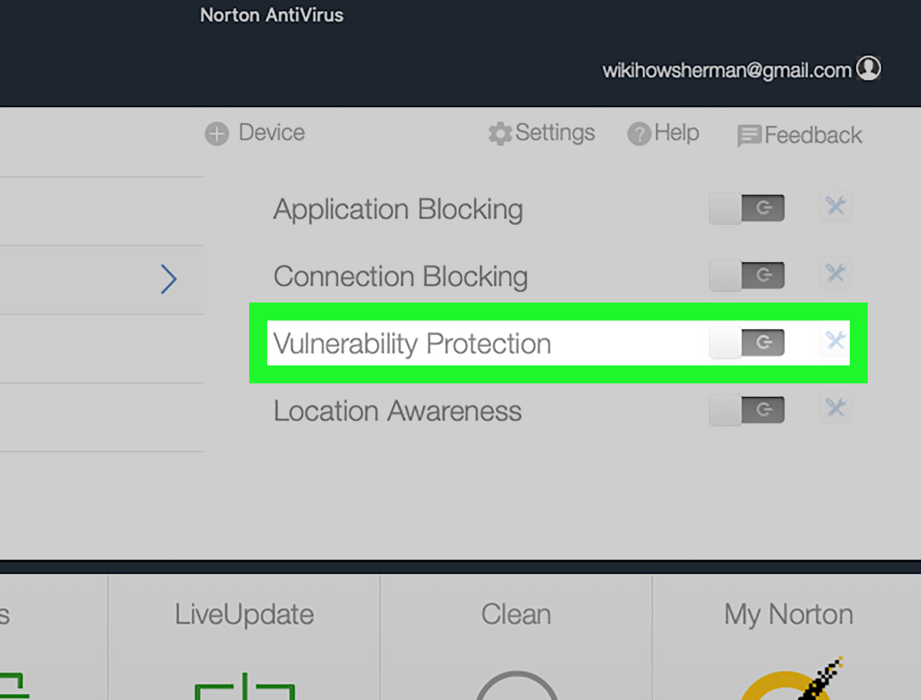 Open the antivirus software or firewall settings
Locate the option to disable or turn off the protection
