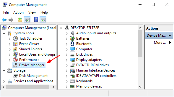 Open the Device Manager by clicking on the Start button, typing devmgmt.msc, and pressing Enter.
Expand the relevant categories to find the device drivers associated with MSETUP4.exe.
