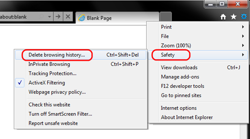 Open your browser's settings or preferences.
Locate the option to clear cache and cookies.