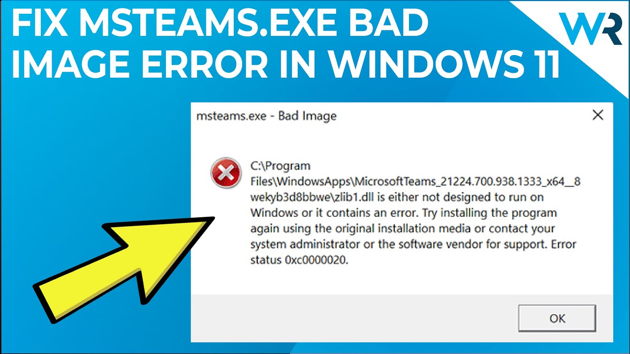 Perform a clean boot: Temporarily disable all startup programs and non-Microsoft services to determine if any third-party applications are causing the msteams.exe bad image error.
Run a disk check: Use the CHKDSK command to scan and repair any issues with your hard drive that may be causing the error.