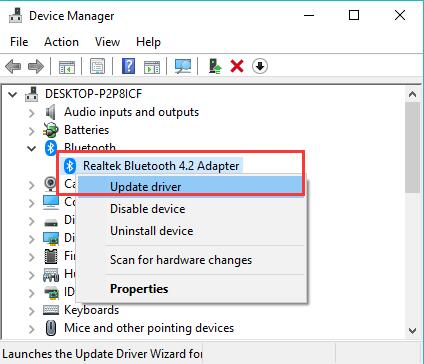 Realtek Audio Driver
Realtek Bluetooth Driver