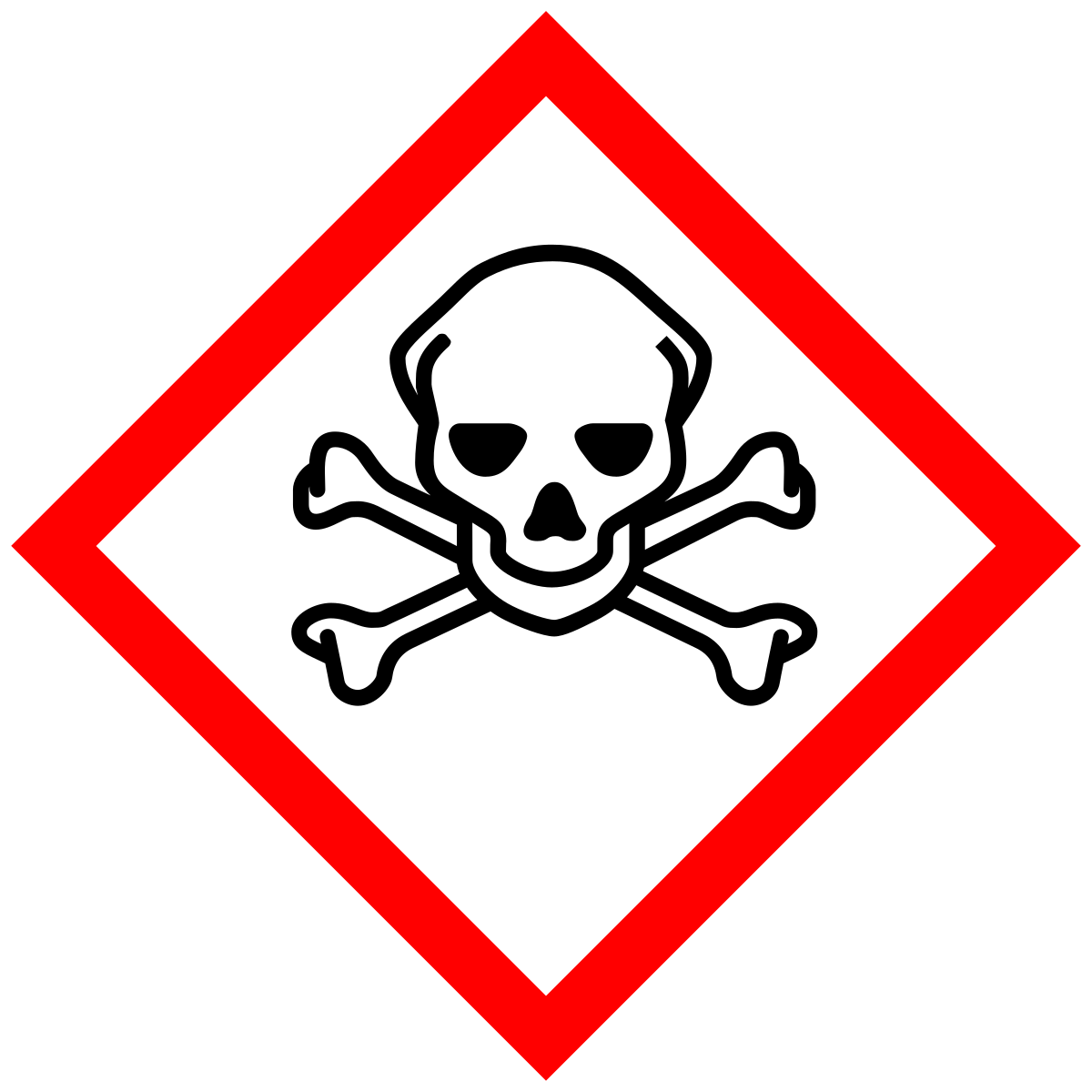 Red warning sign or caution symbol