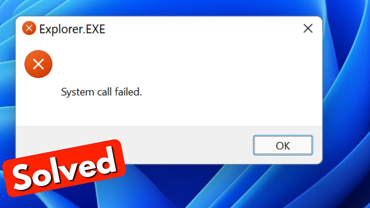 Restart your computer: Sometimes, a simple restart can resolve the explorer.exe system call failed error.
Update Windows: Make sure your operating system is up to date with the latest patches and updates from Microsoft.