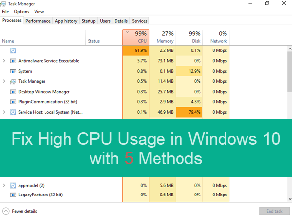 Save the changes and restart your computer.
Check if the high CPU usage issue is resolved.