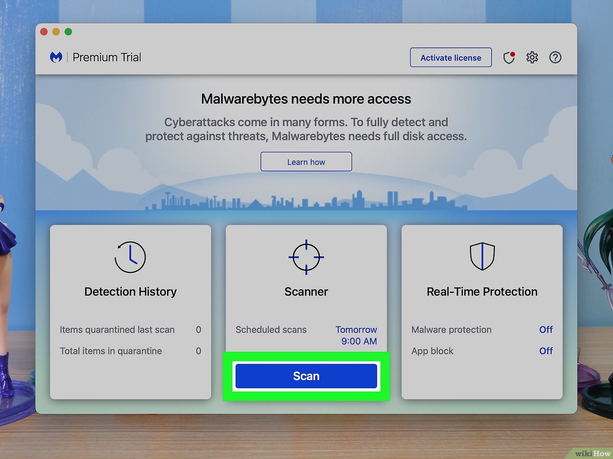 Step 1: Download a reliable antivirus or anti-malware software.
Step 2: Install the downloaded software by following the on-screen instructions.