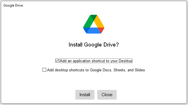 Step 1: Update Google Drive File Stream
Open the Google Drive File Stream application.