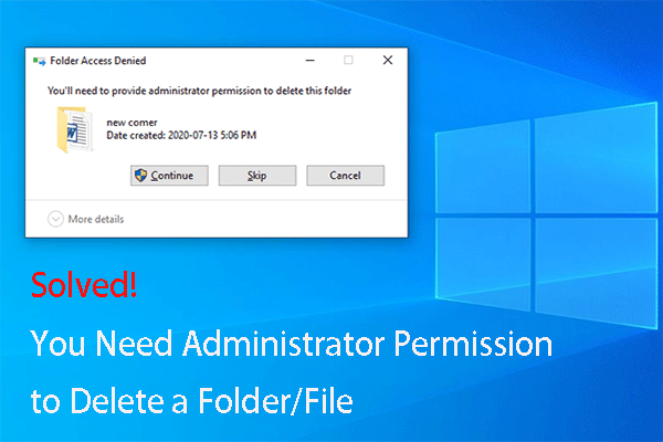 Step 9: If the file cannot be deleted due to permission issues, try running the file deletion as an administrator.
Step 10: Open File Explorer and navigate to the following directory: C:\Windows\System32.