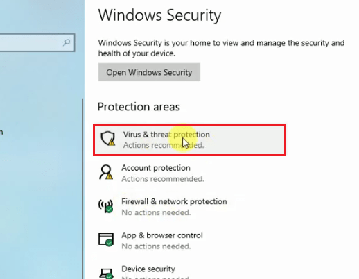 Temporarily disable any active antivirus or security software on your computer.
Refer to the software's documentation or settings to learn how to disable it.