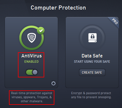 Use an Antivirus Program:
Open your preferred antivirus program.