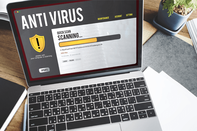 Use an up-to-date antivirus or anti-malware program to scan your computer for any malicious software that may be causing issues with the associated software.
If any malware is detected, follow the recommended steps to remove it.